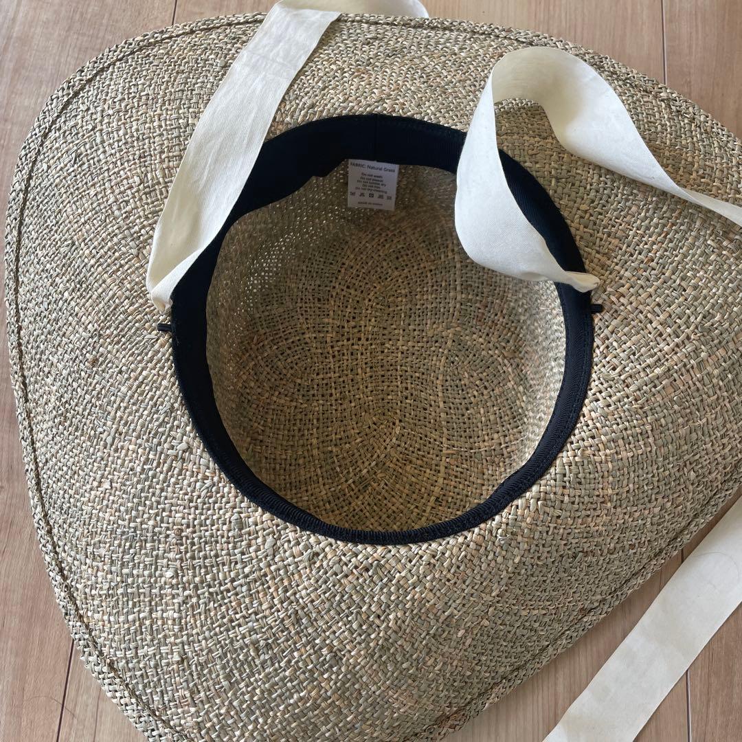 swelly Ribbon Straw Hat リボンストローハット　麦わら帽子