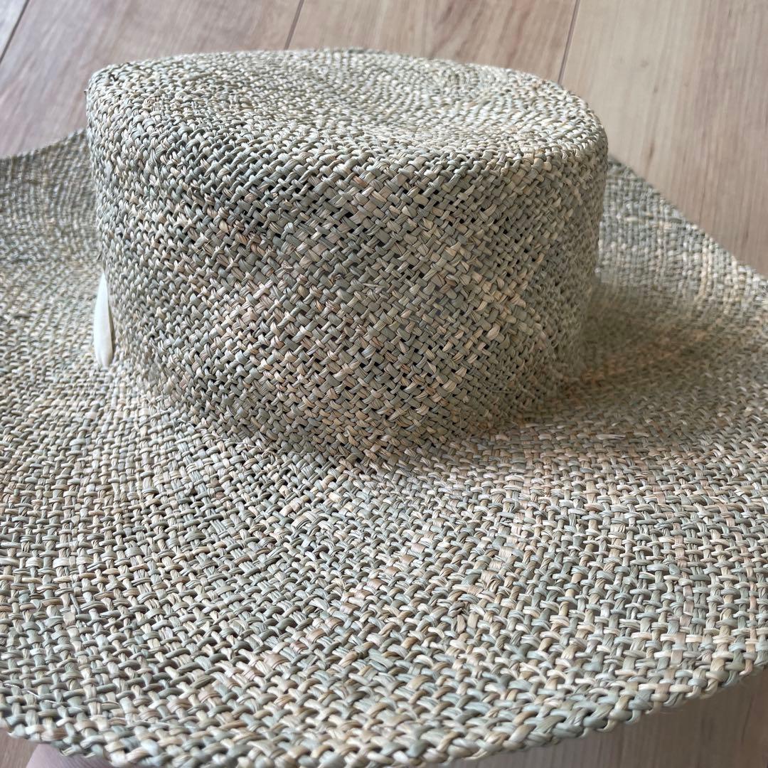swelly Ribbon Straw Hat リボンストローハット　麦わら帽子