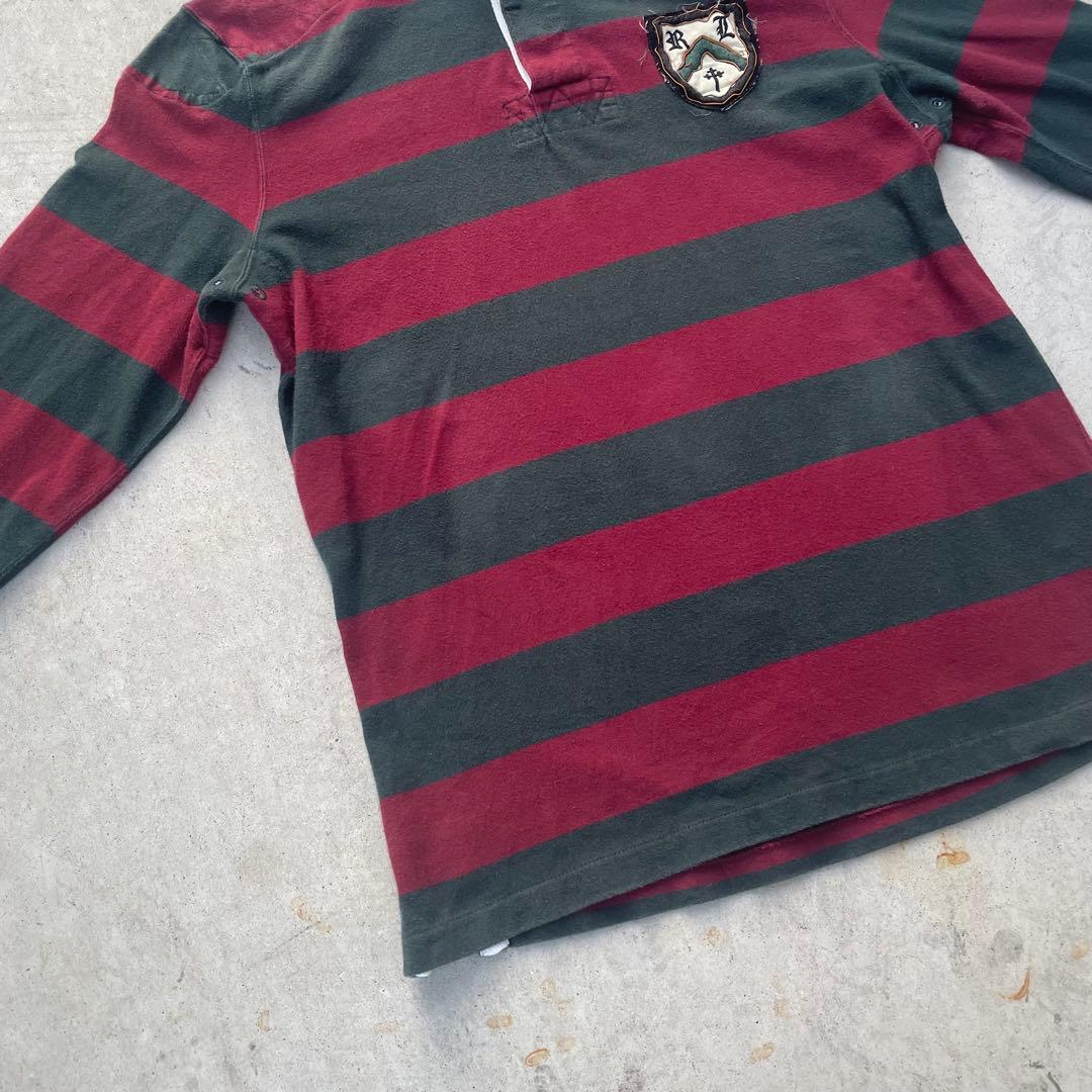 90s Polo by Ralph Lauren ラガーシャツ M