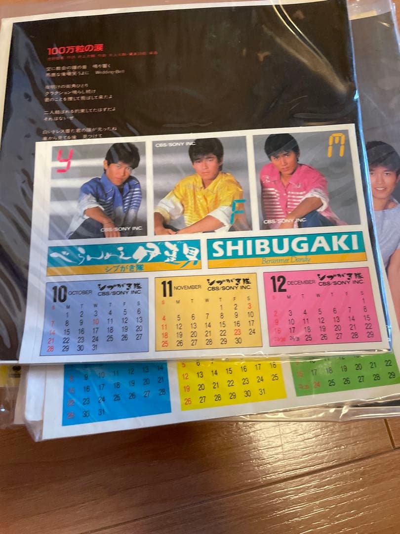 大量！！シブがき隊　SHIBUGAKITAI 1980年代　レコードまとめ売り