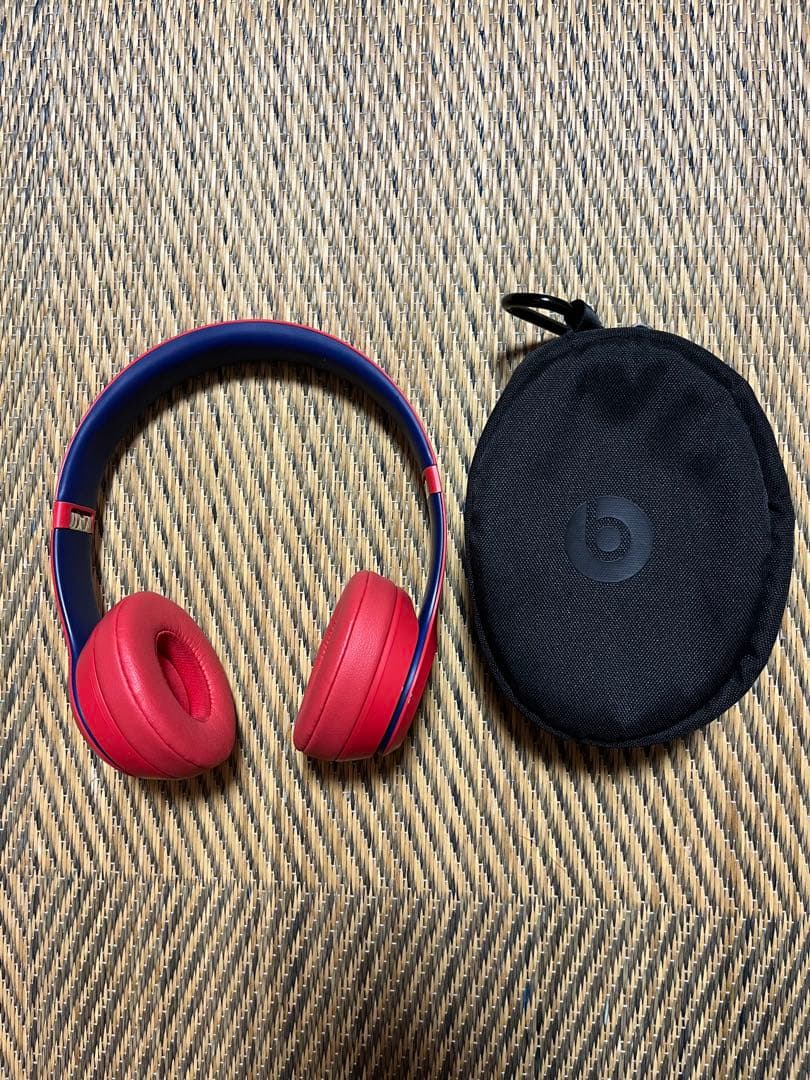 Beats solo3 ワイヤレスヘッドホン 赤