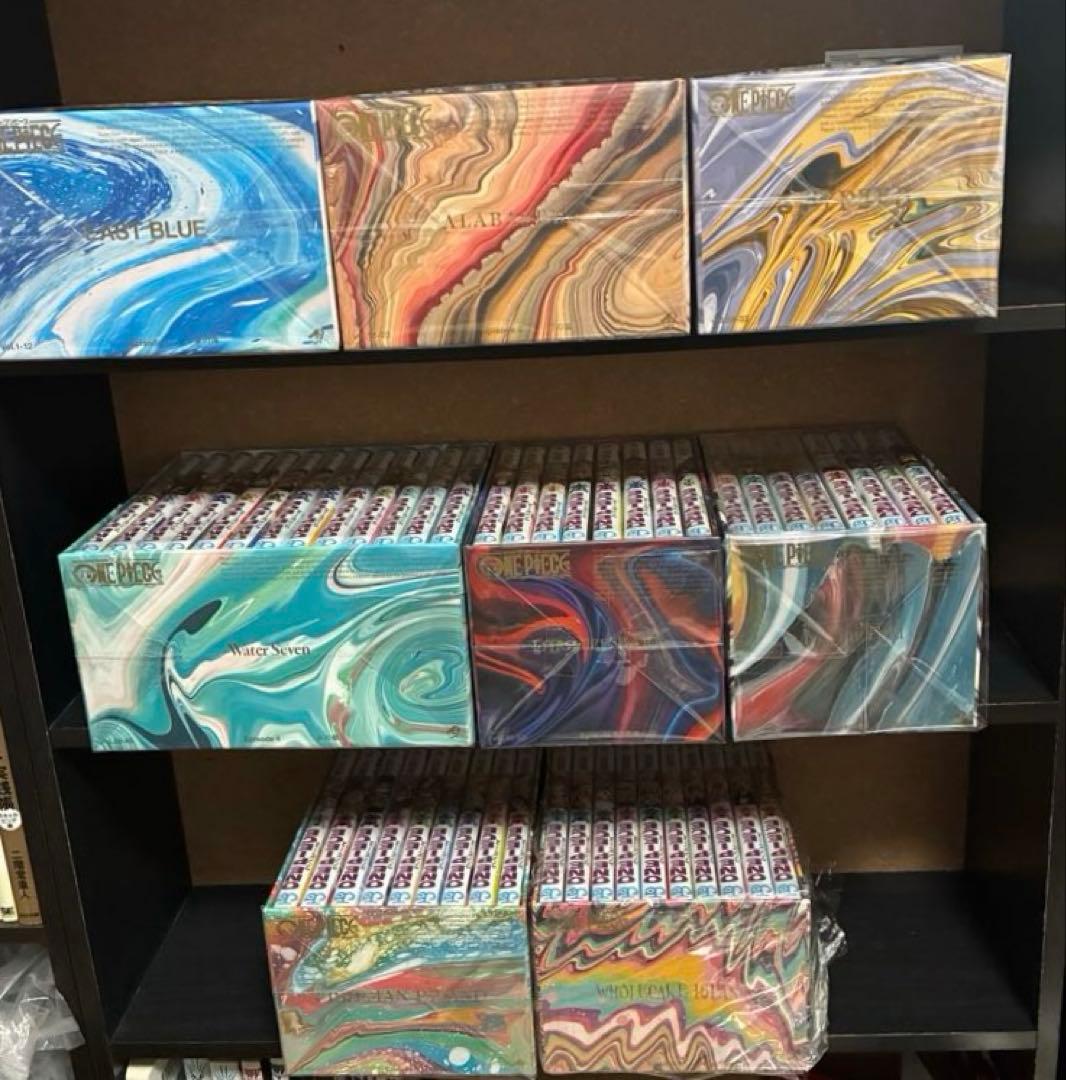 【新品未開封62〜90巻】ワンピース　1〜90巻　BOX全巻セット