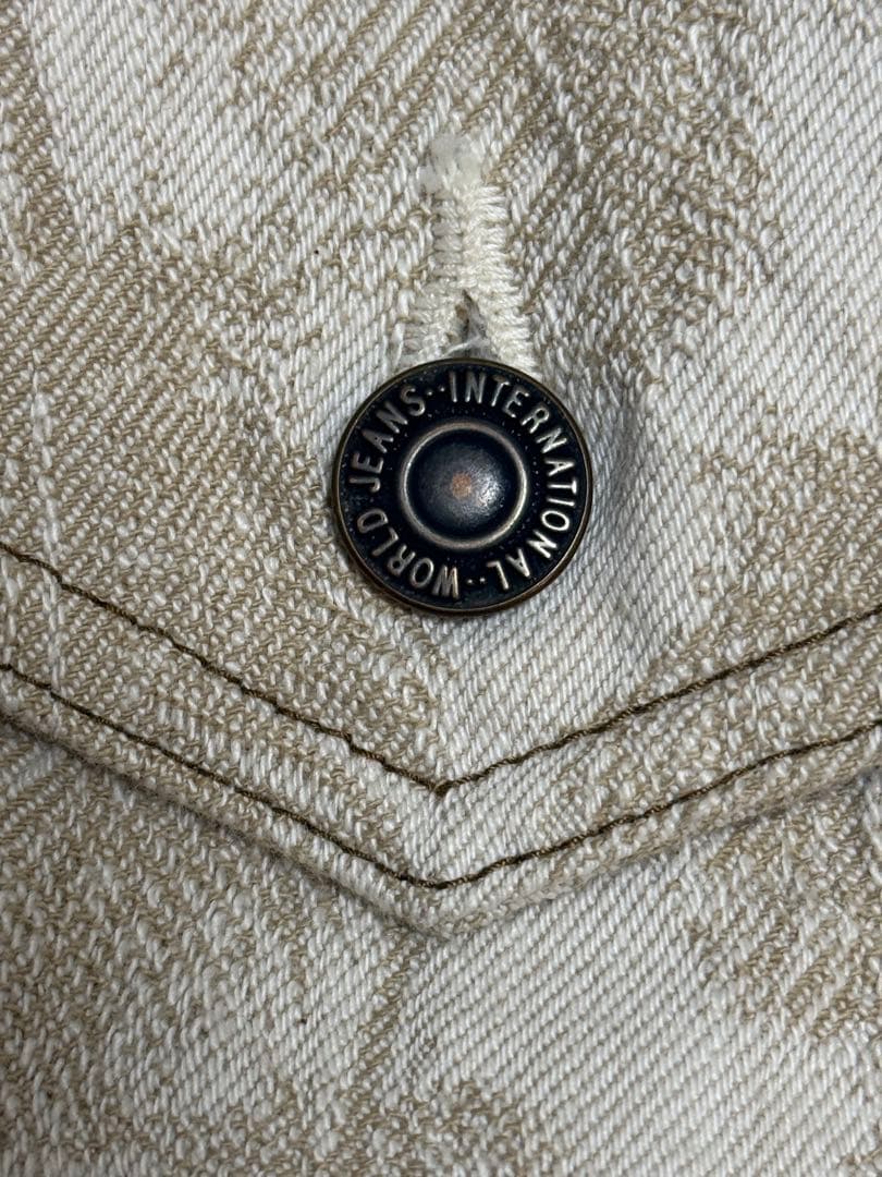 KAPITAL feather denim jacket キナリ XXL 5