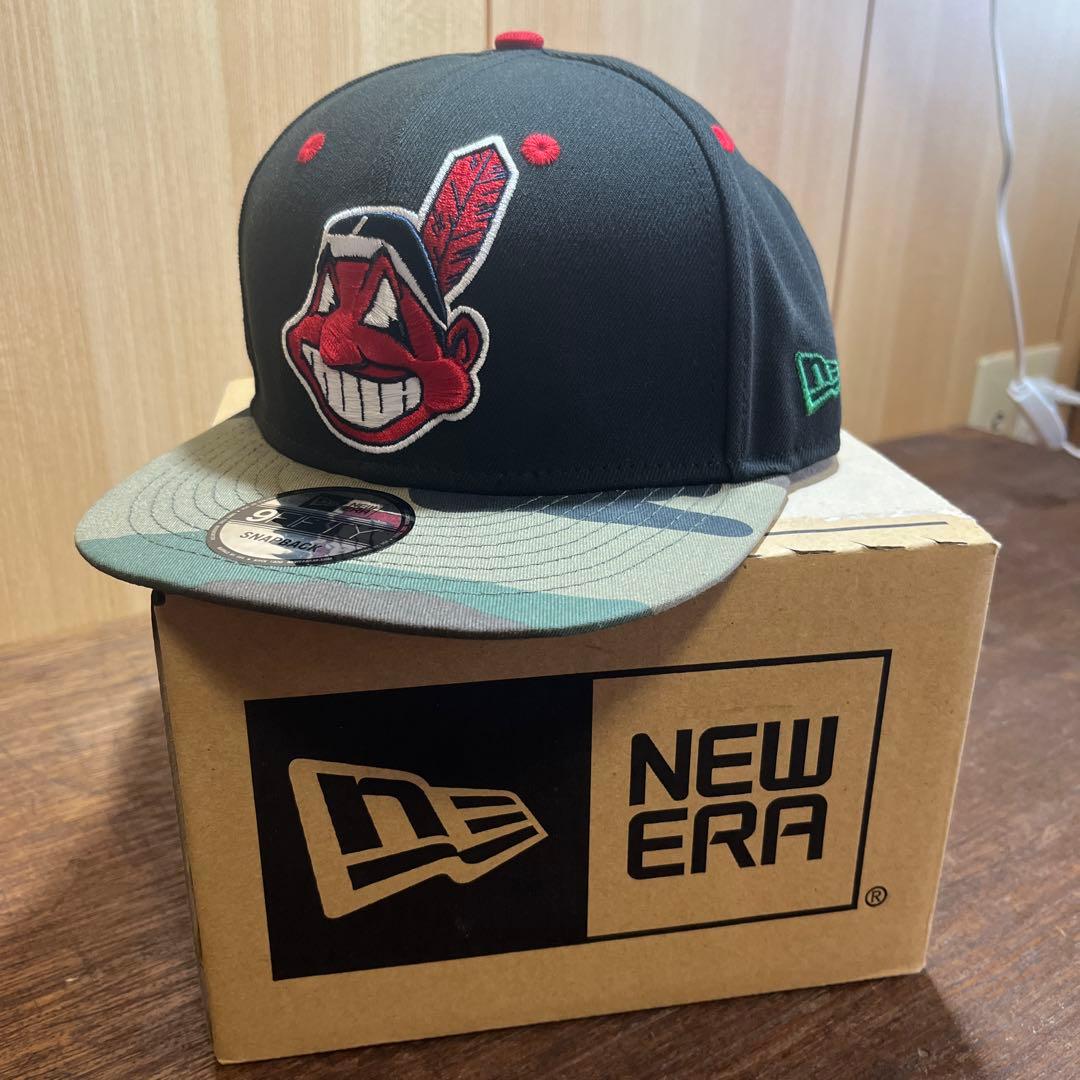 カ*タ様 NEW ERA 9fifty インディアンズ スナップバックキャップ