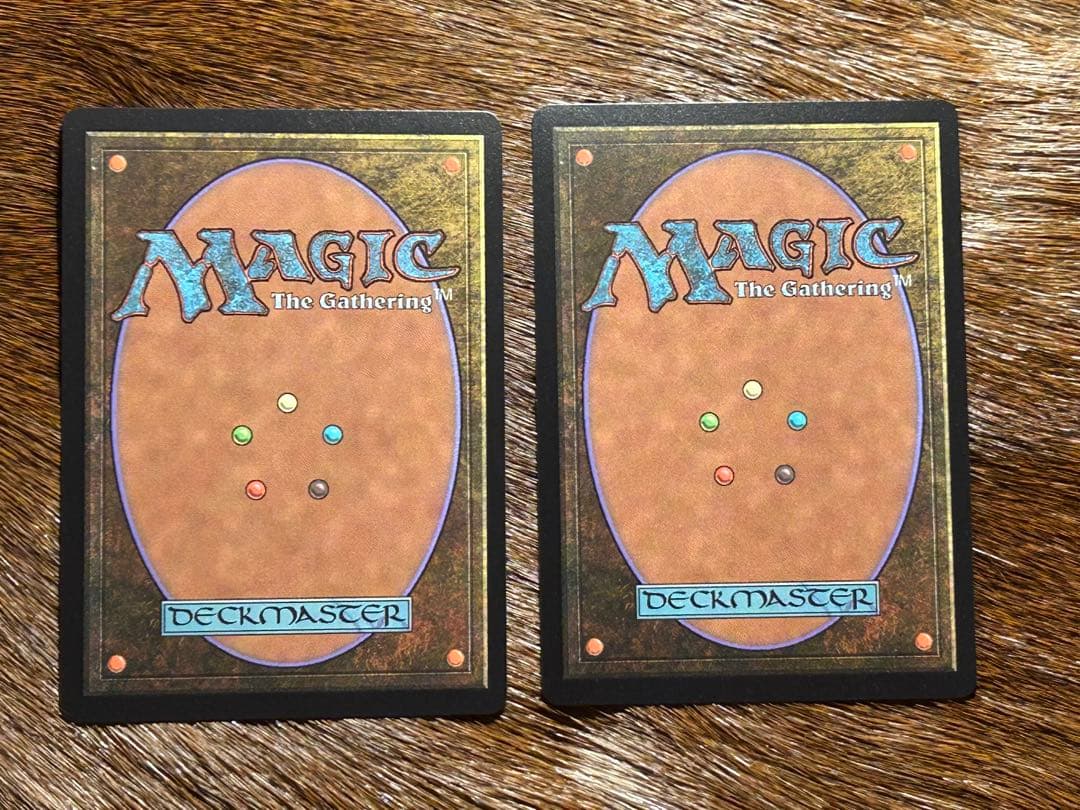 MTG 基本土地 各種2枚セット オイルスリック Foil