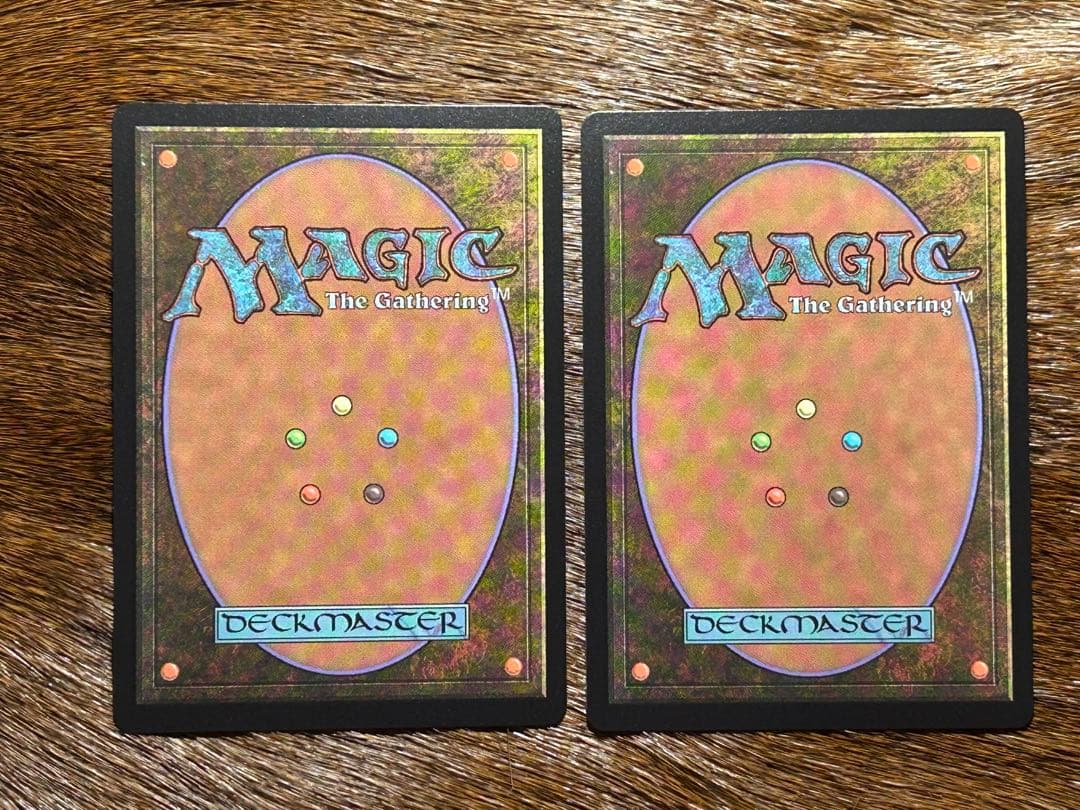MTG 基本土地 各種2枚セット オイルスリック Foil