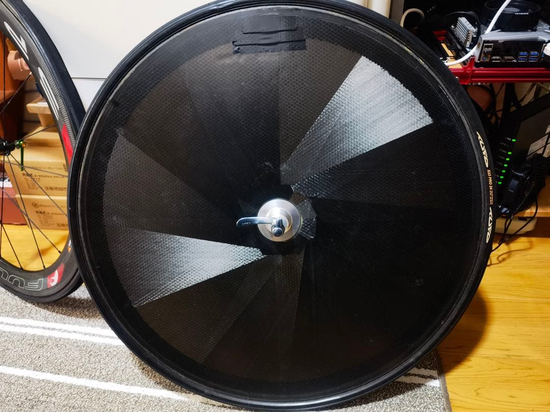 カーボンホイール fulcrum 55t セット