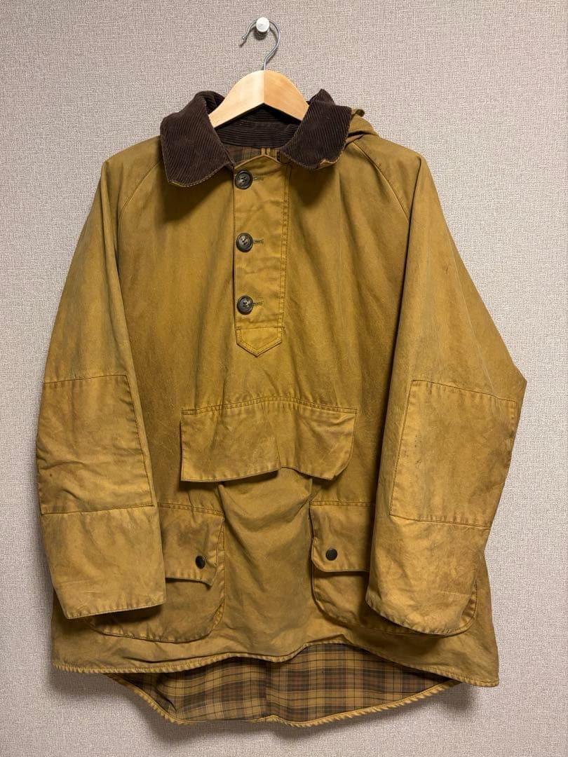 90s バブアー ロングショアマン　A60 L 3ワラント