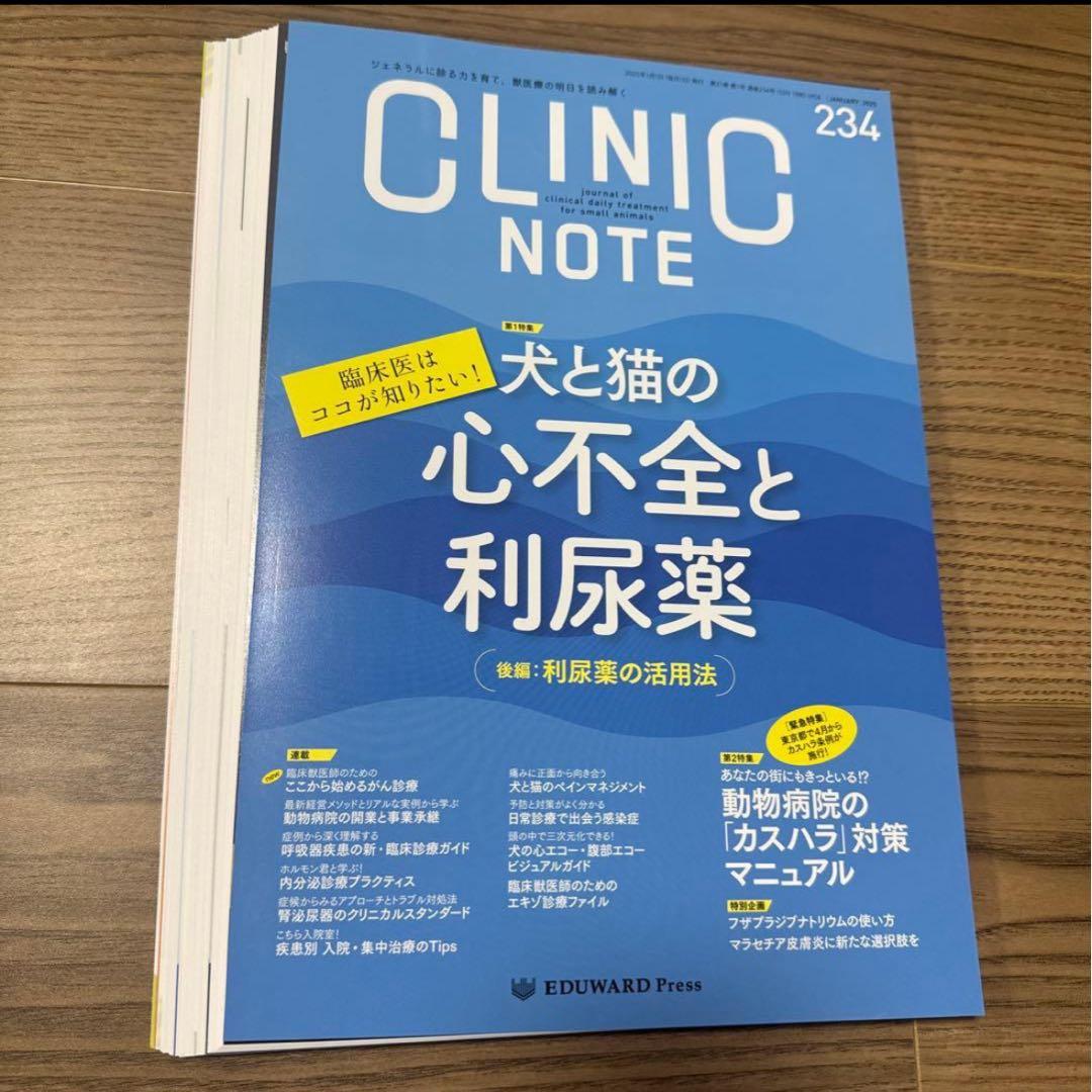 【etsuzou プロフ要確認】クリニックノート6冊セット