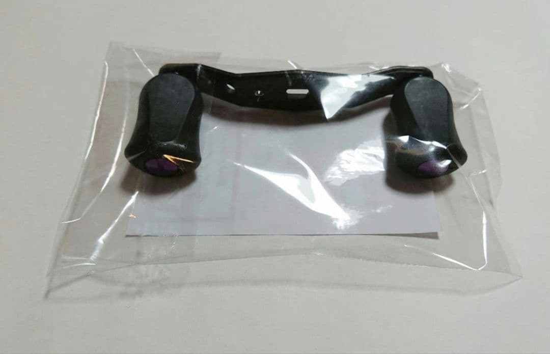 新品未使用　80mm KTF ハンドル　アブ・ダイワ用　パープル　IXA
