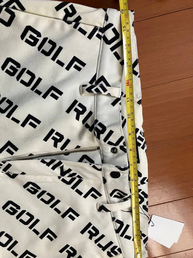 RUSSELLNO GOLF ロゴプリントパンツ