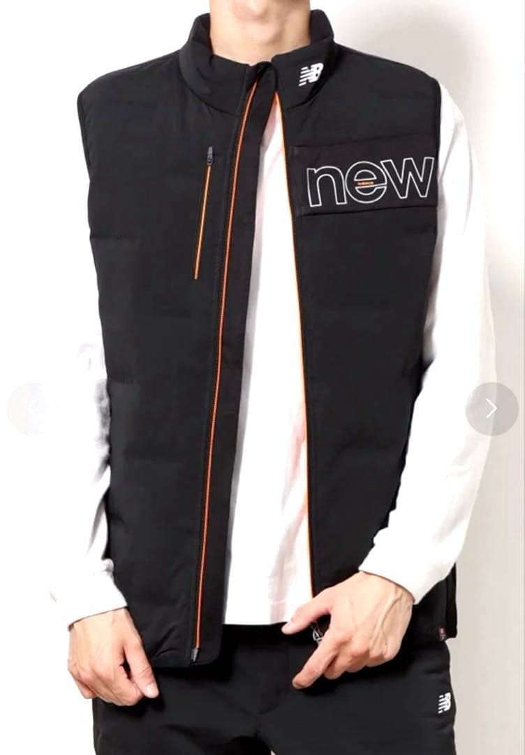 極美品　New Balance ニューバランス ダウンベスト ゴルフ XL