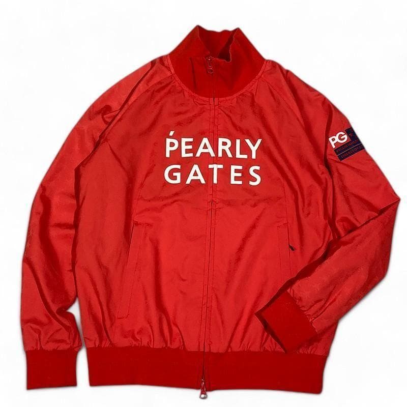 PEARLY GATES パーリーゲイツ 蓄熱 ナイロン ジャケット 星 柄 0