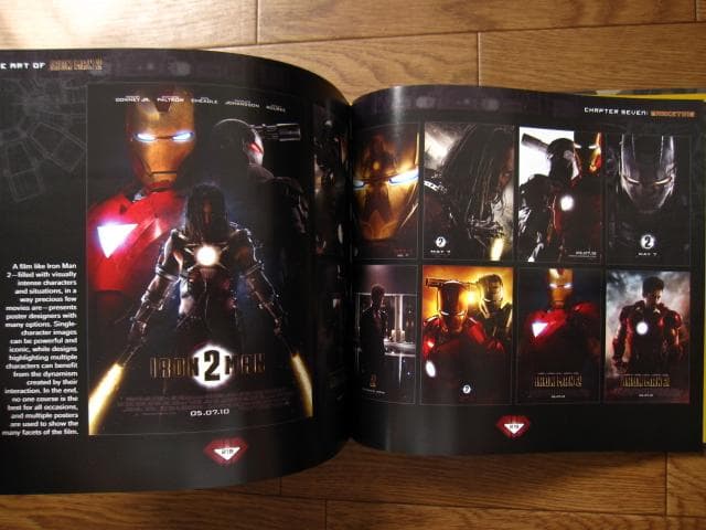 THE ART OF IRON MAN 2　Marvel　アイアンマン設定資料集