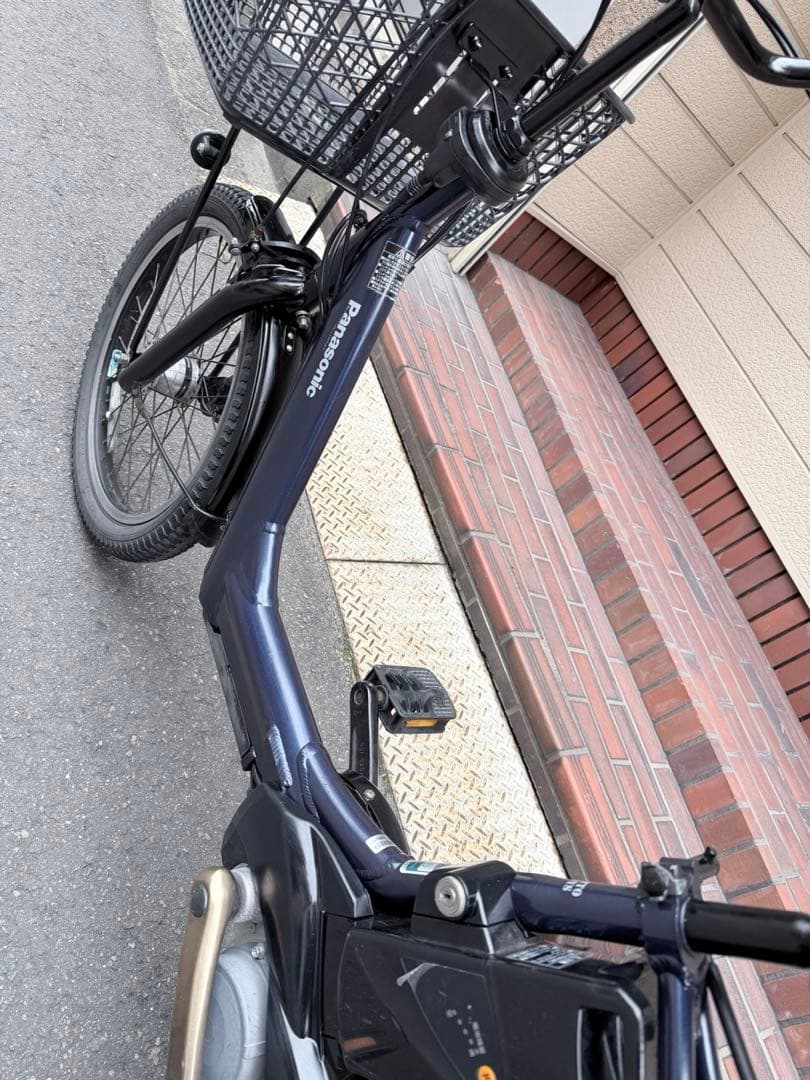 子供乗せ　パナソニック 電動アシスト自転車 チャイルドシート付き