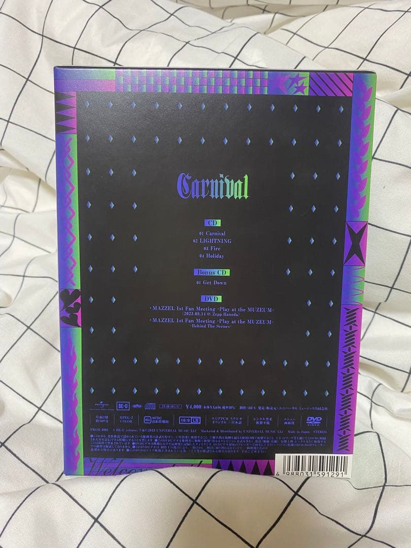 MAZZEL carnival ユニバーサルミュージック盤　3形態　セット
