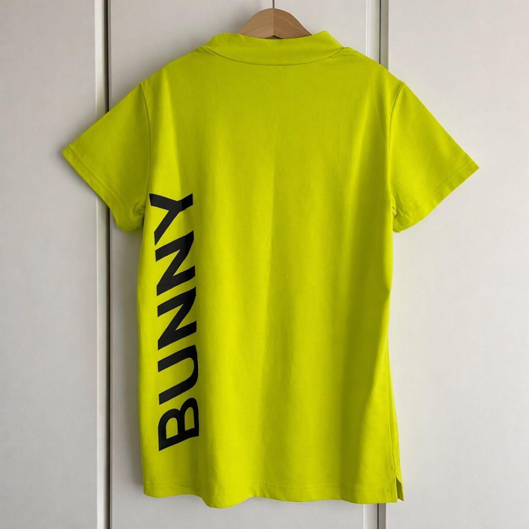 新品★ジャックバニー モックネックシャツ 半袖 ゴルフ ホワイト レディース S