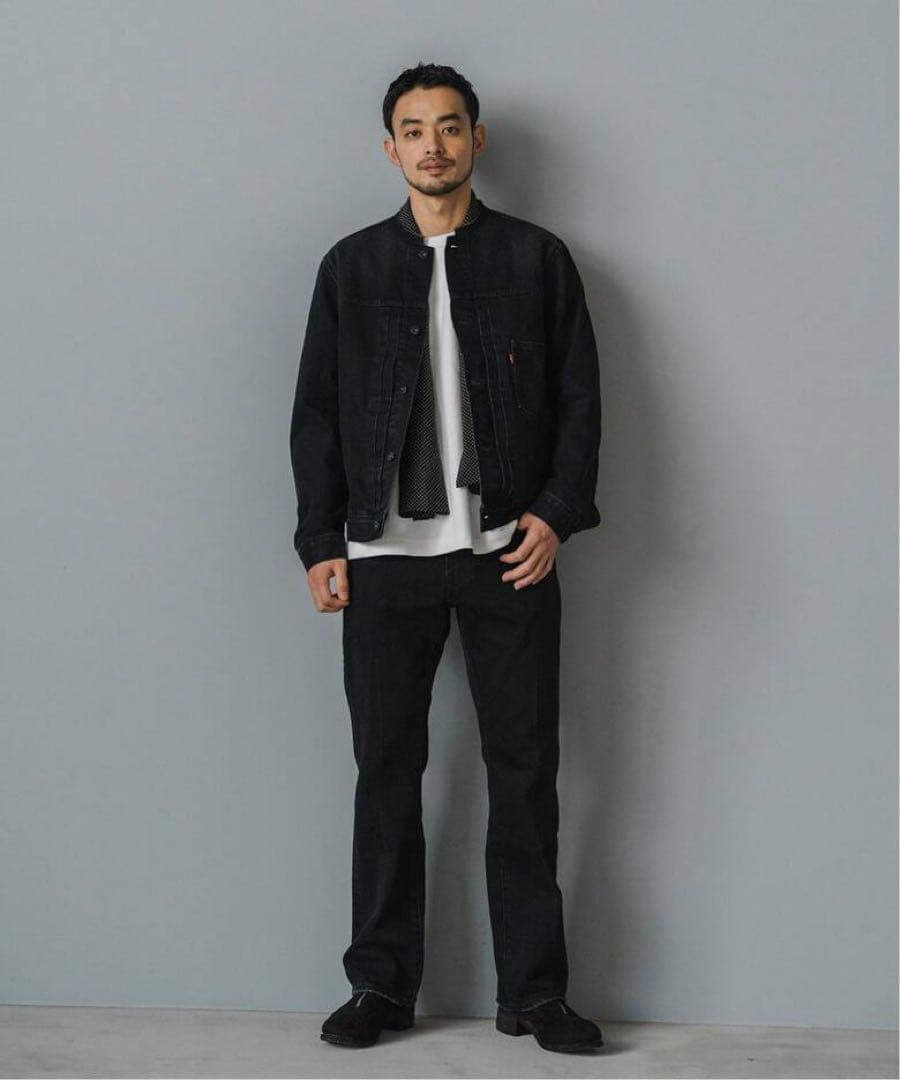完売商品｜EDIFICE別注 Levi's リーバイス 517｜ブラック｜W32