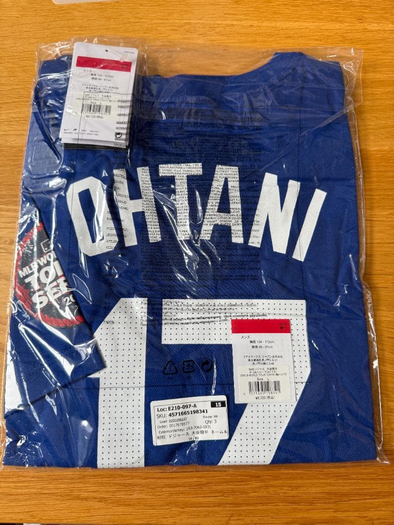 NIKE 大谷翔平 ドジャース Tシャツ Lサイズ