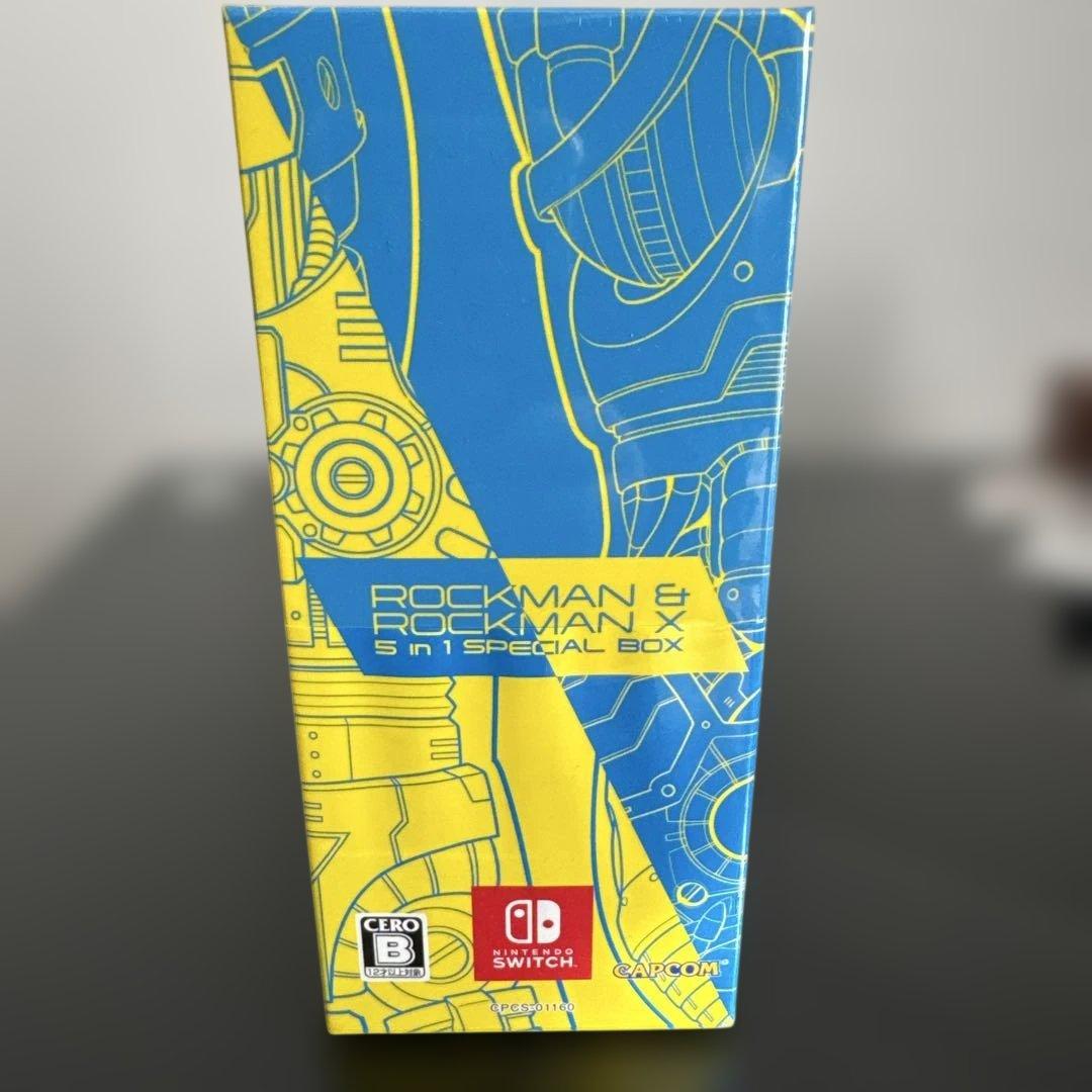 未開封 Switch ロックマン&ロックマンX 5IN1 SP.BOX