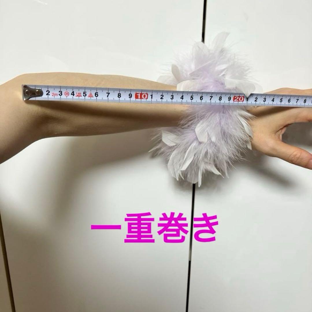 社交ダンス　ターキー　ファー　バングル　フロート　ブレスレット　ドレス　まみよん