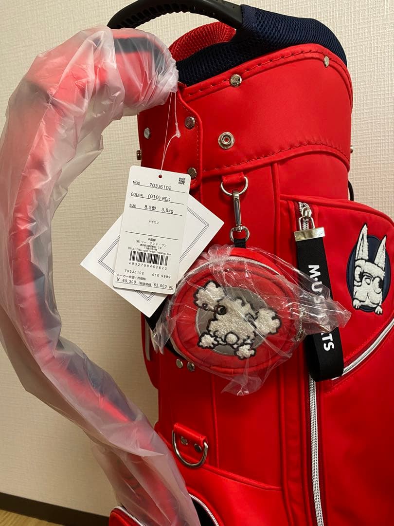 【新品タグ付】M-U SPORTS ゴルフバッグ