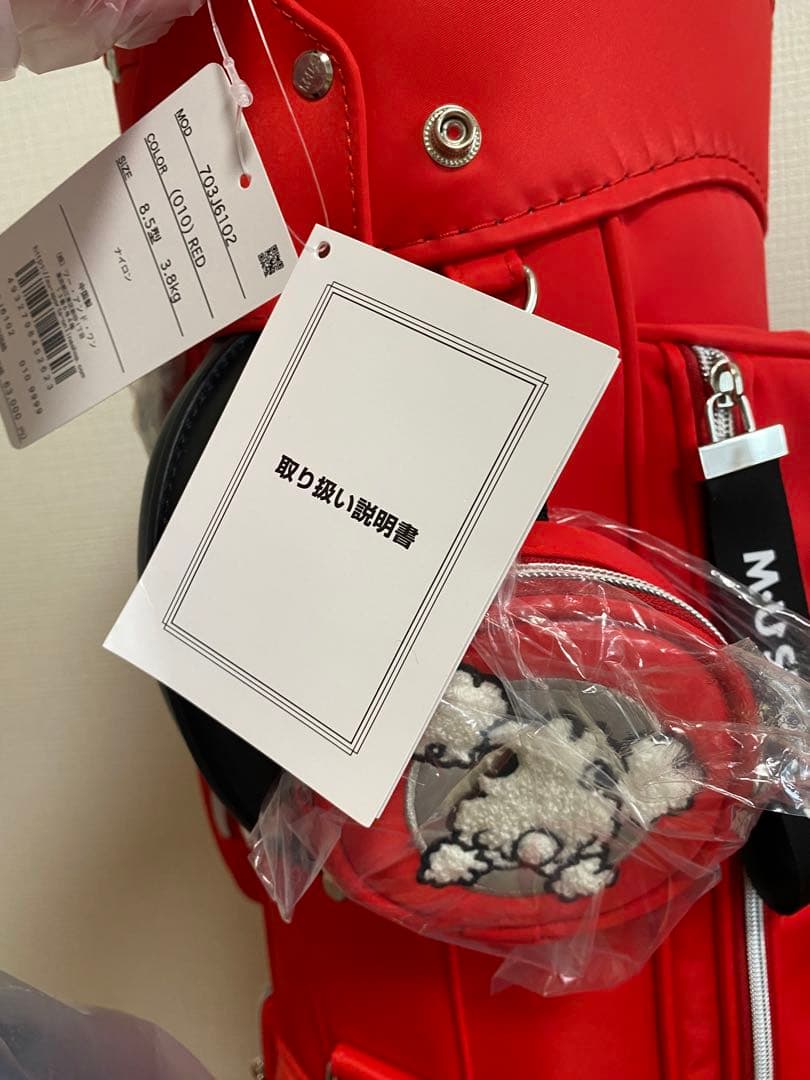 【新品タグ付】M-U SPORTS ゴルフバッグ