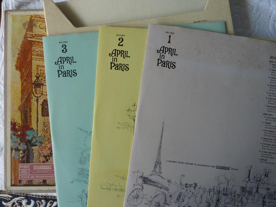 エイプリル・イン・パリ ApRiL in PaRis RDA37-A 3枚組