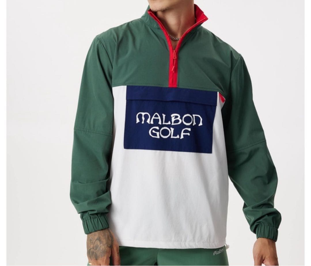 メンズウェア MALBON GOLF/Pullover Windbreaker