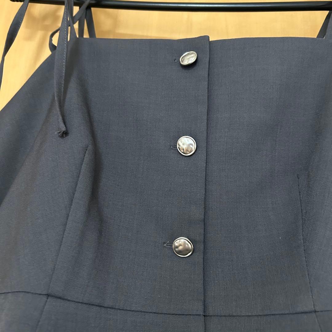 完売品JILL by JILL STUART ワンピース 肩リボンジャンスカ