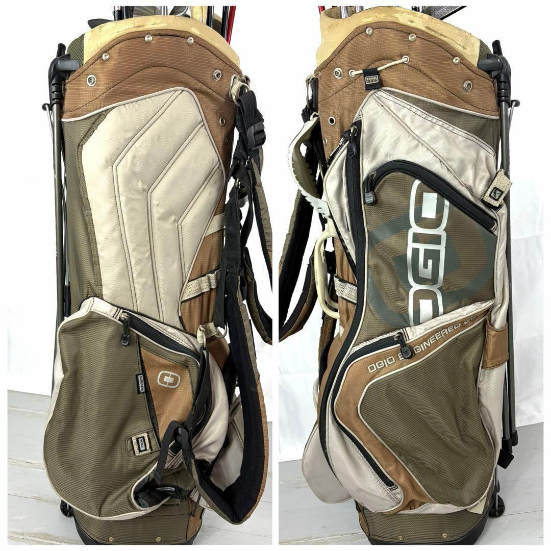 本格派 メンズゴルフクラブ 12本 フルセット OGIO ゴルフセット 初心者向