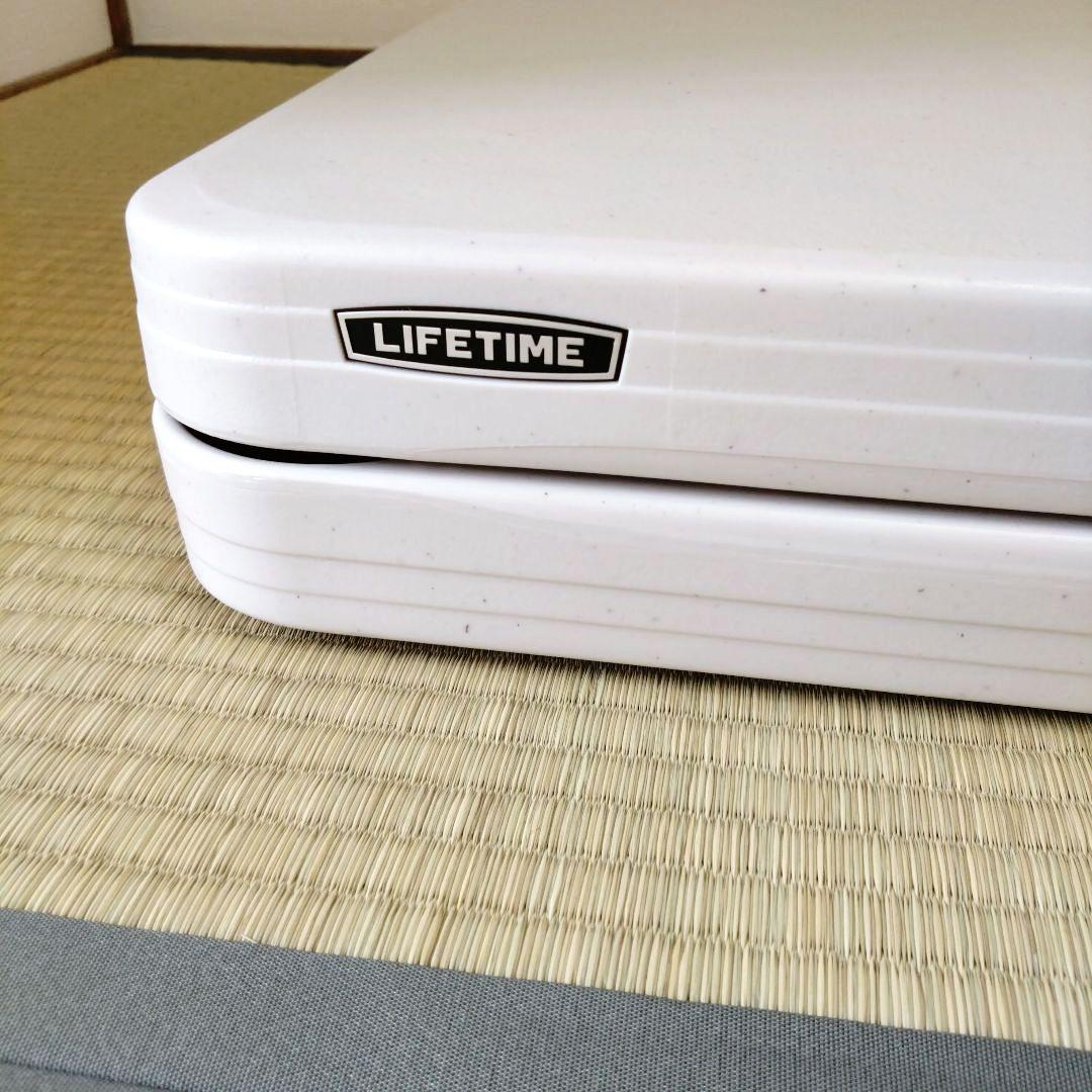 ☆美品☆ コストコ LIFETIME ライフタイム ６人掛 折りたたみ テーブル