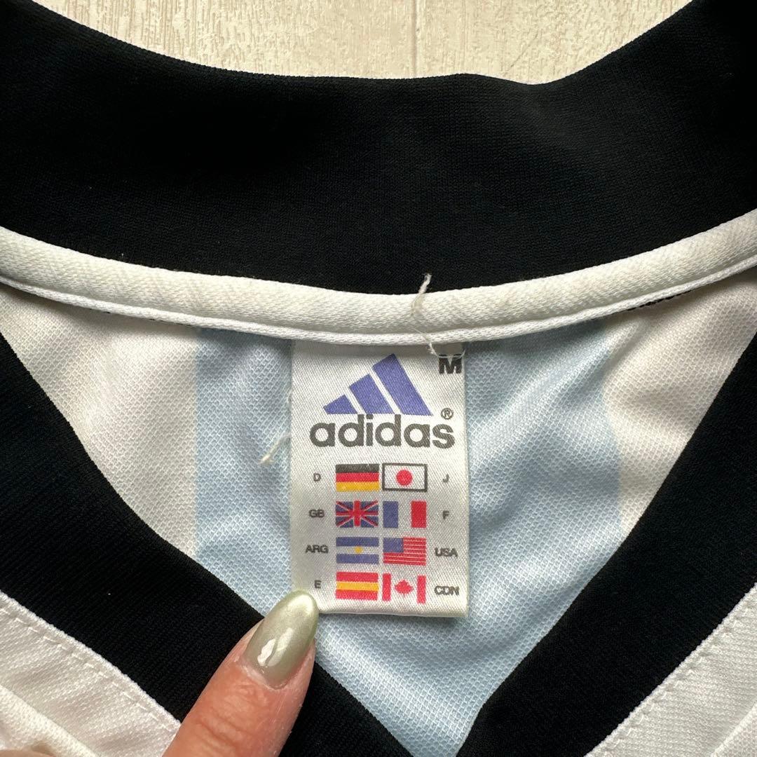 希少アディダスアルゼンチン代表ホームユニフォーム2001 W杯南米最終予選モデル