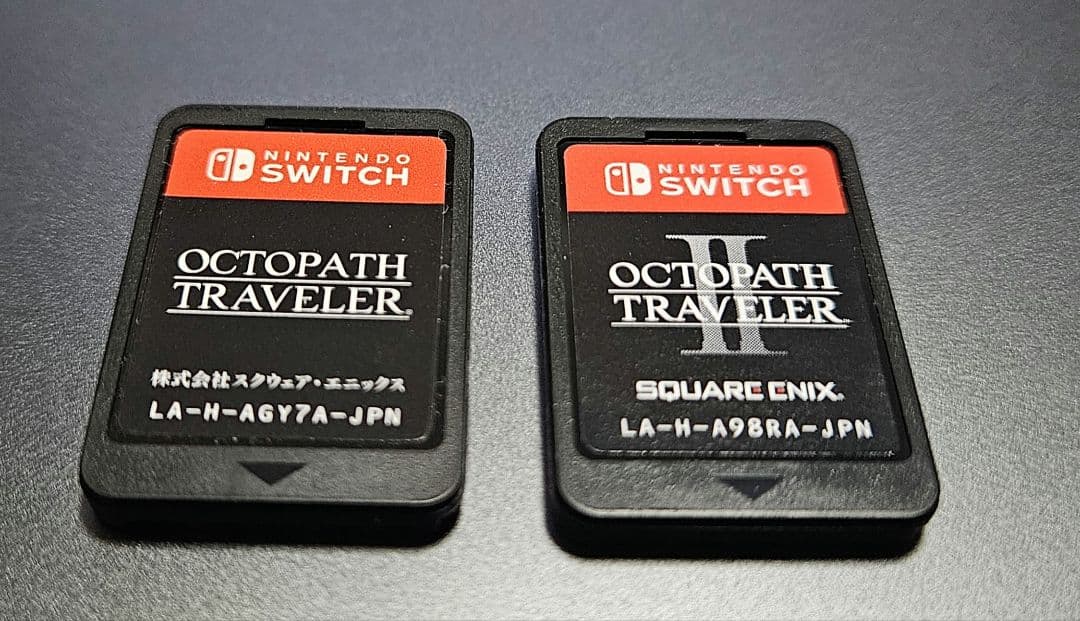 オクトパストラベラー　1&２セット売り　Nintendo Switch