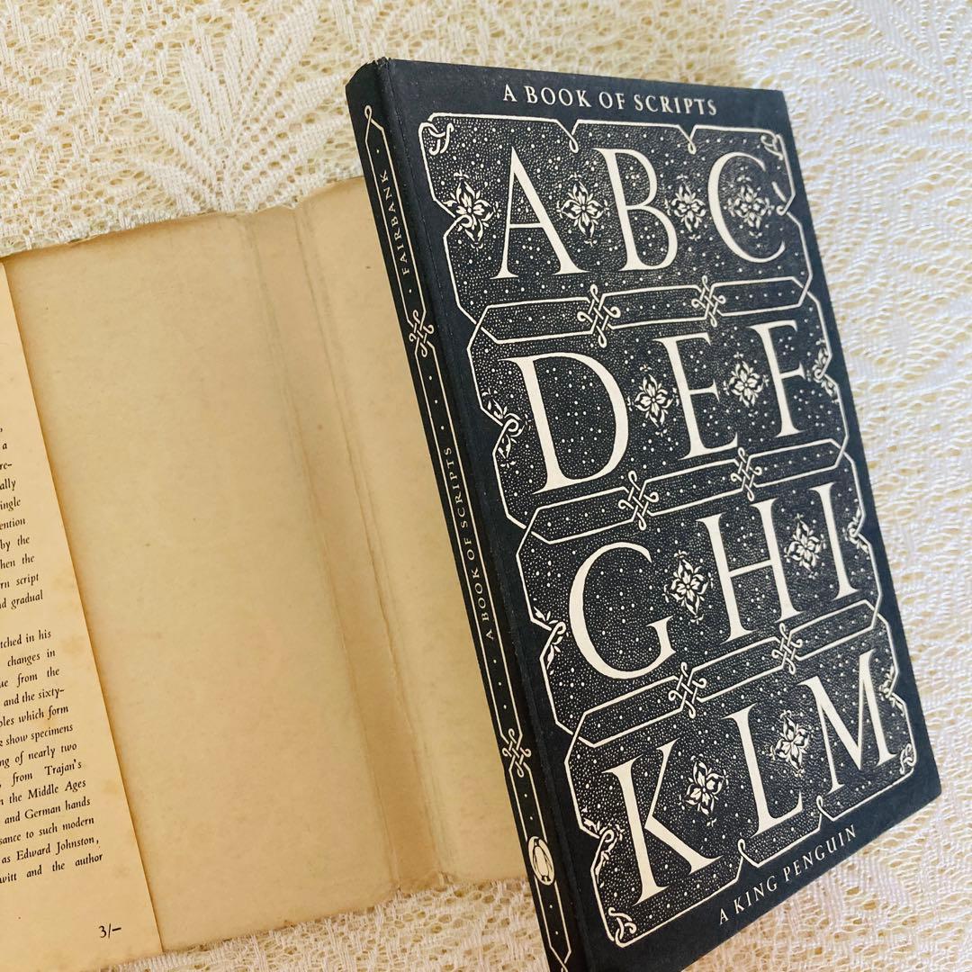 洋書　古書　初版　A Book of Scripts　キングペンギンNo.48