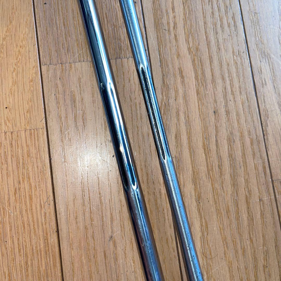 ゴルフ パター 金属製 ゴールド シルバー