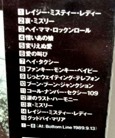 新品 THE PLEASE ジョニー大倉 「リーゼント夜明け前」