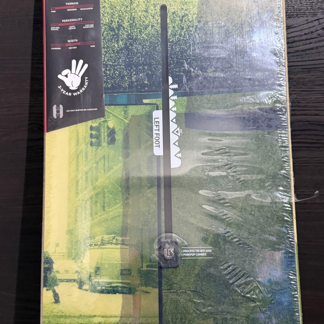 Burton バートン　process プロセス off-AXIS 155cm