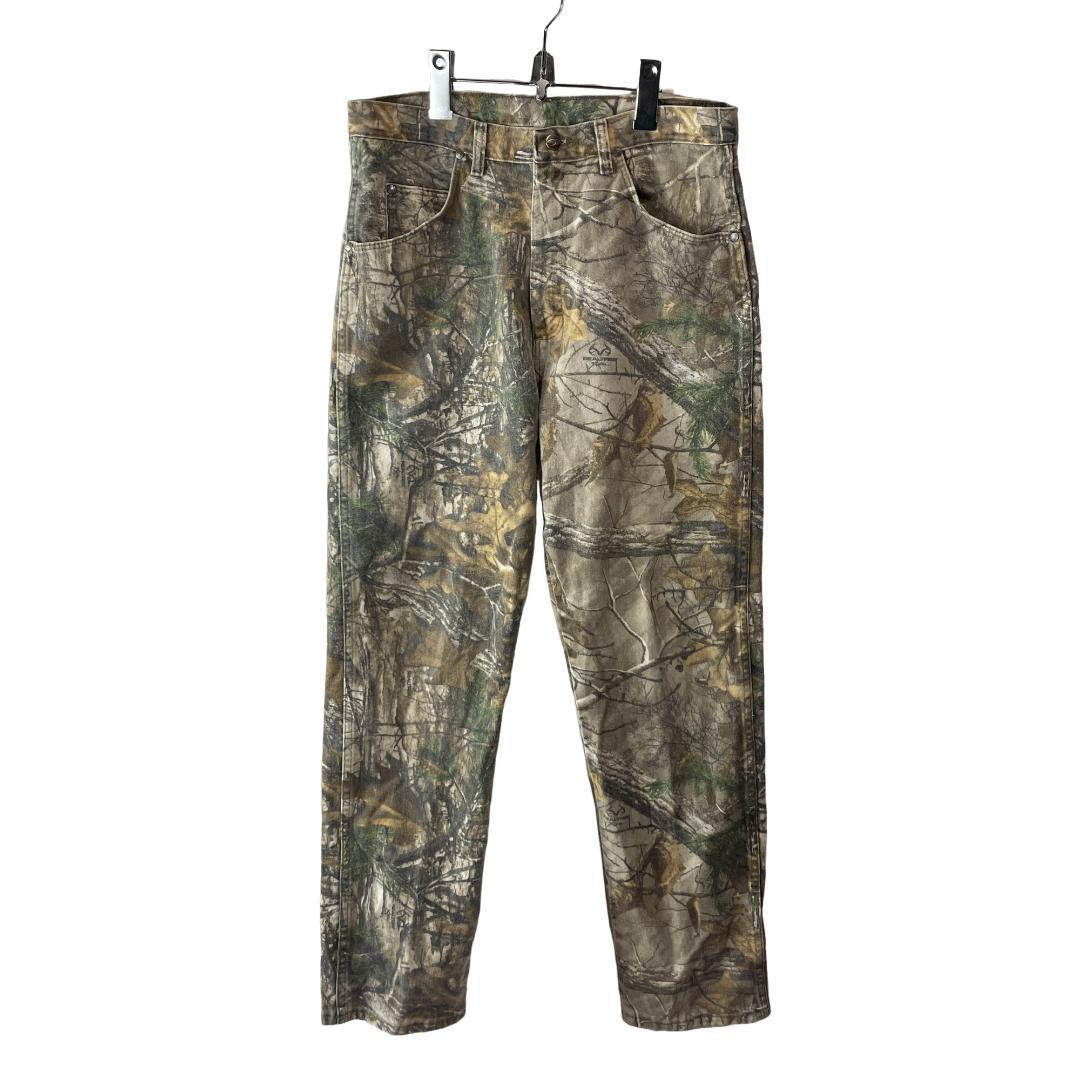 Wrangler ラングラー 迷彩 リアルツリー デニムパンツ W34/L32