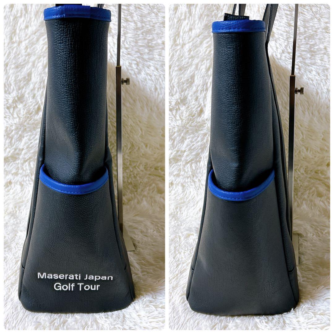 MASERATI純正バイカラートートバッグ　ゴルフバッグ(ブラック/ネイビー)
