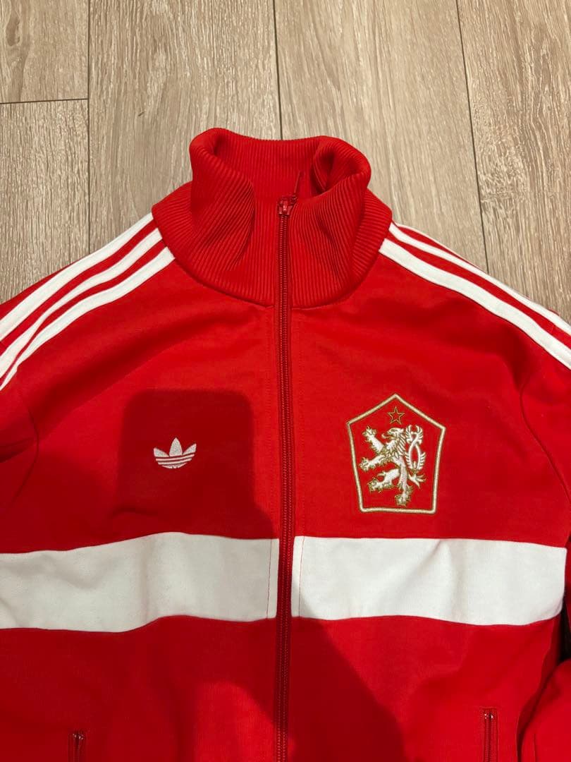 adidas 赤 トラックジャケット S ジャージ