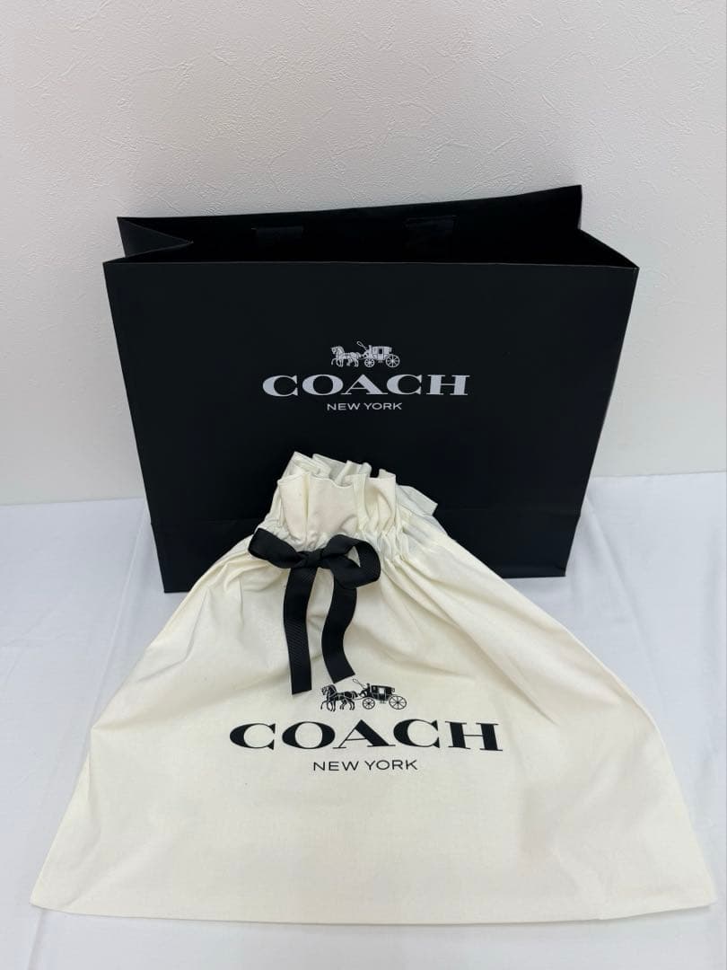 新品未使用 COACH ブラウン コットン ベスト