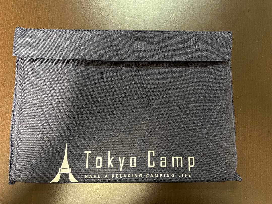Tokyo Camp 焚き火台 、網（大）とプレート、トング、手袋付き