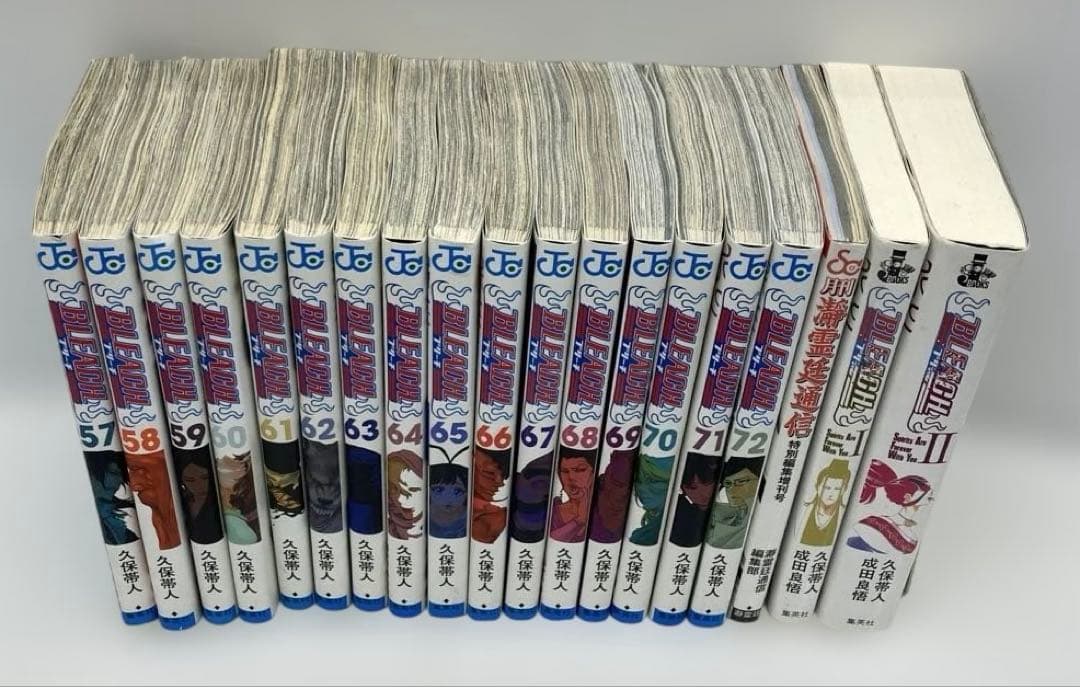 BLEACH―ブリーチ― 1-72＋3冊セット　02260318K07M