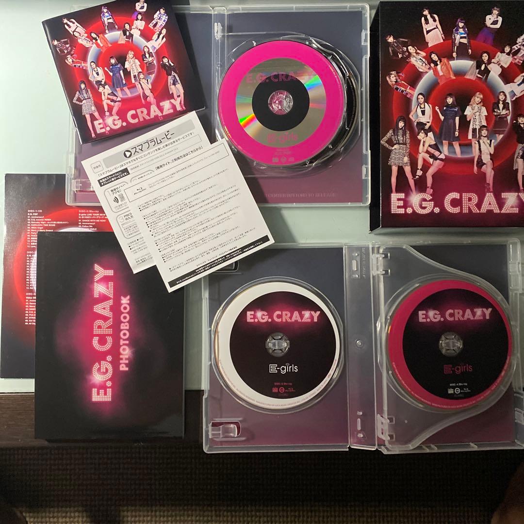 2CD + 3Blu-ray + 写真集　E-girls / E.G.CRAZY