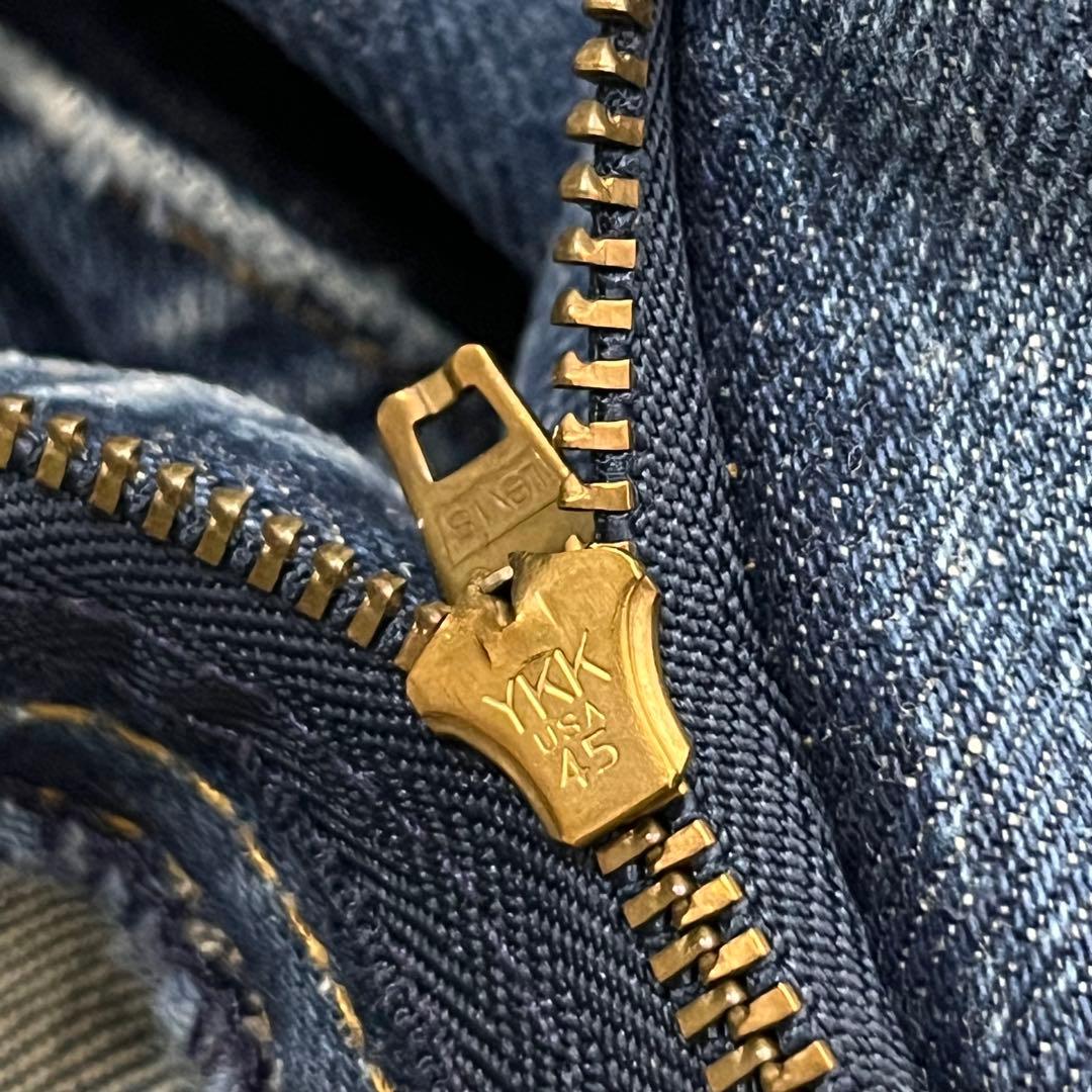 d*様 94年製 Levi’s 519 USA製 W31 66系縦落ち デニム