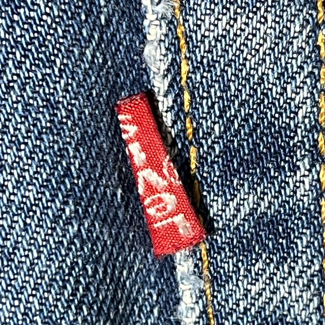 d*様 94年製 Levi’s 519 USA製 W31 66系縦落ち デニム