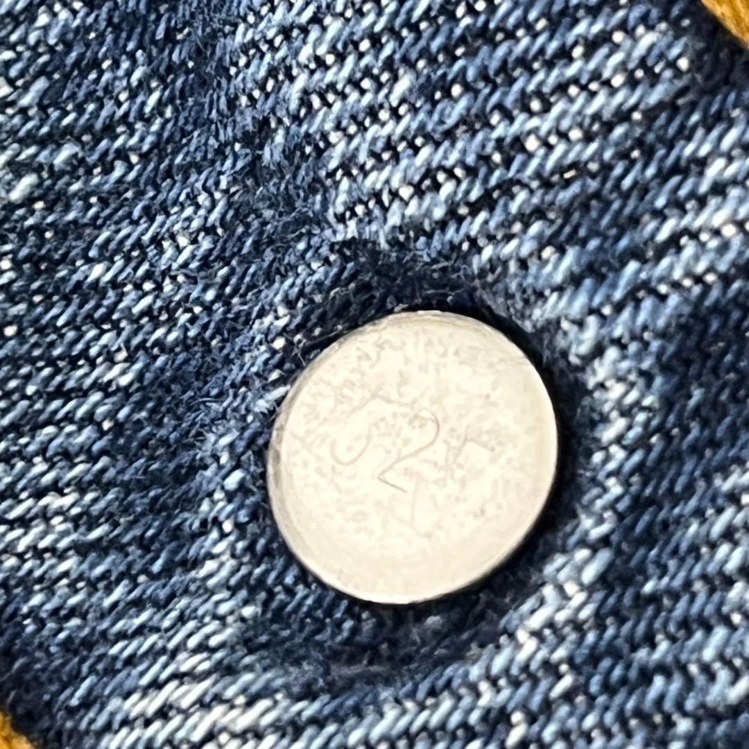 d*様 94年製 Levi’s 519 USA製 W31 66系縦落ち デニム