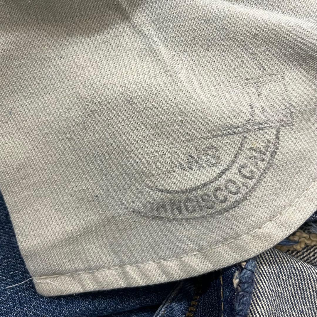d*様 94年製 Levi’s 519 USA製 W31 66系縦落ち デニム