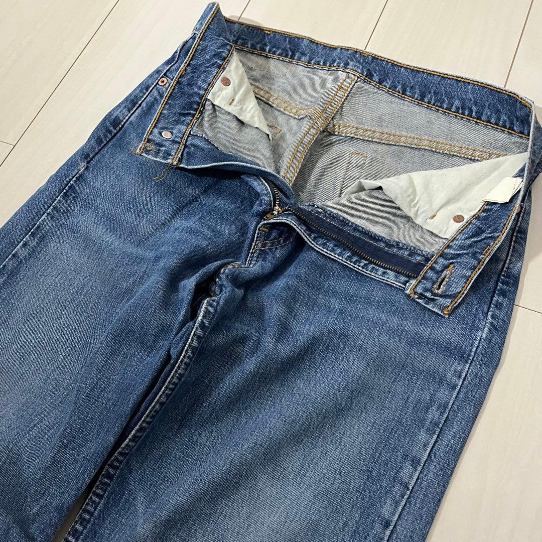 d*様 94年製 Levi’s 519 USA製 W31 66系縦落ち デニム